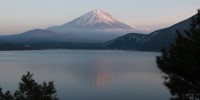 Mt. Fuji on the Lake Motosu