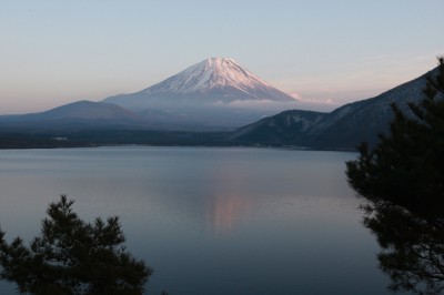 Mt. Fuji on the Lake Motosu